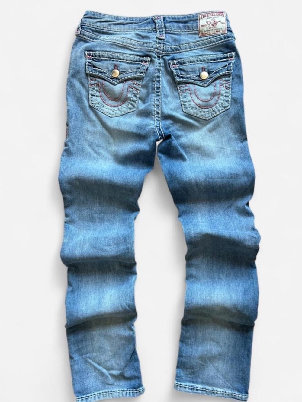 True Religion Jeans With PINK Stitching